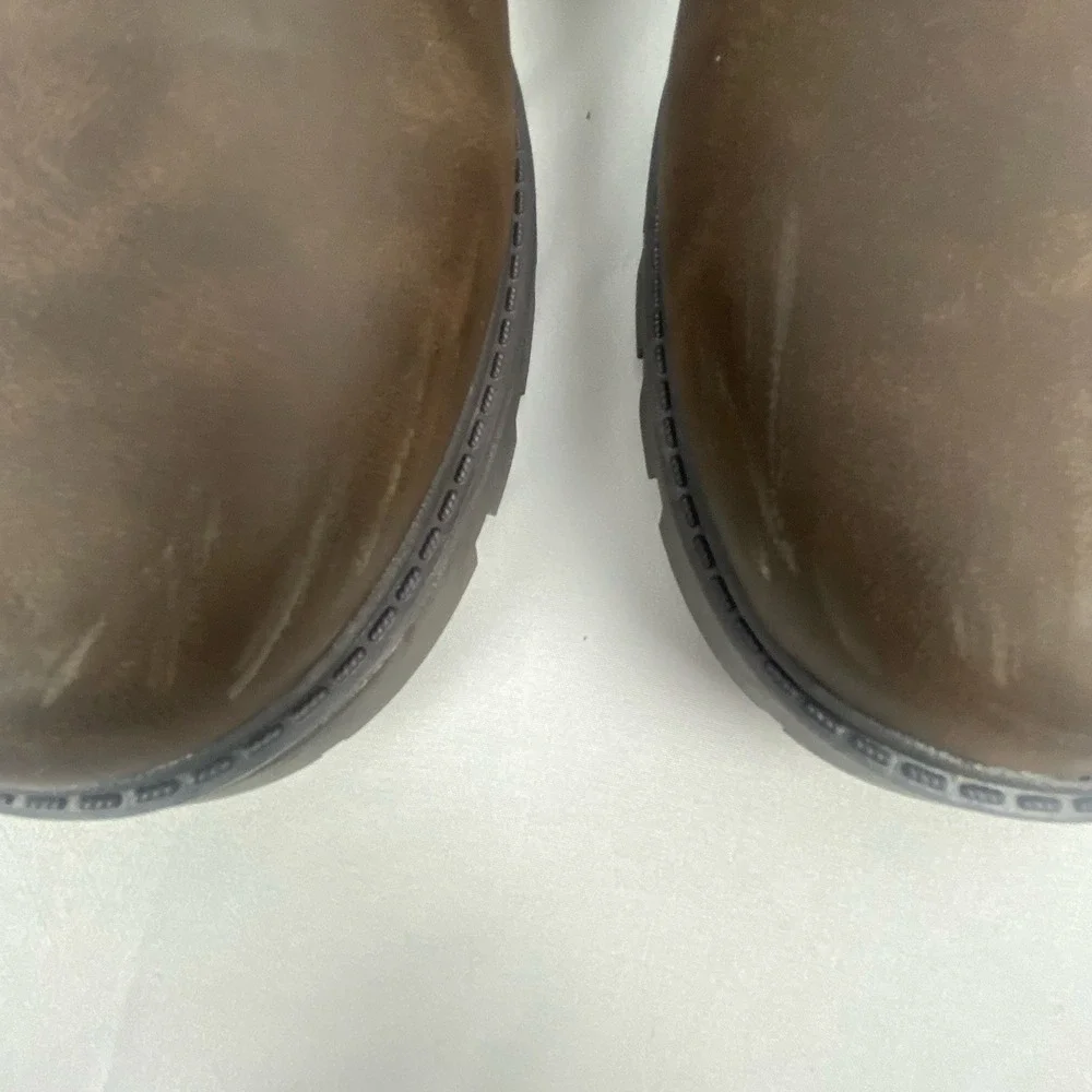 Rockport Ridgeview Boot CJ1571 Mens 11.5 Brown Nubuck Lace Up Casual Dress Boots